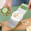 5-in-1 Multi-Functional Vegetable Slicer & Cutter (Stainless Steel Blades)