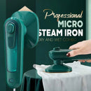 Professional Micro Steam Iron - Handheld Garment Steamer (Wet & Dry)