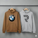Pack Of 2 Printed Hoodie For Men's and Women's