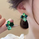 Crystal Sparkling Korean Earrings – Elegant Shine