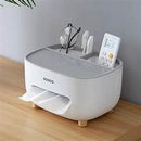 Multi Functional Desk Storage Box Remote Control Case Cosmetic Organizer Holder Tissue Box